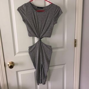 Body-con cutout dress